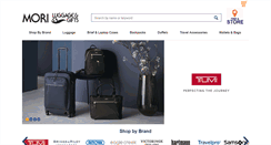 Desktop Screenshot of moriluggage.com